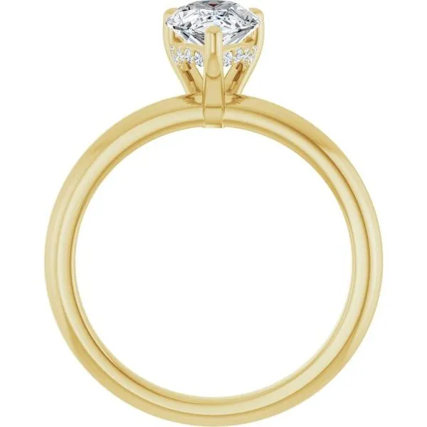 Hidden Halo-Style Engagement Ring Image 2 Raleigh Diamond Fine Jewelry Raleigh, NC