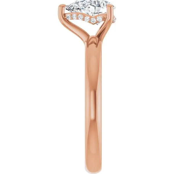 Hidden Halo-Style Engagement Ring Image 4 Dripping Diamonds Dripping Springs, TX