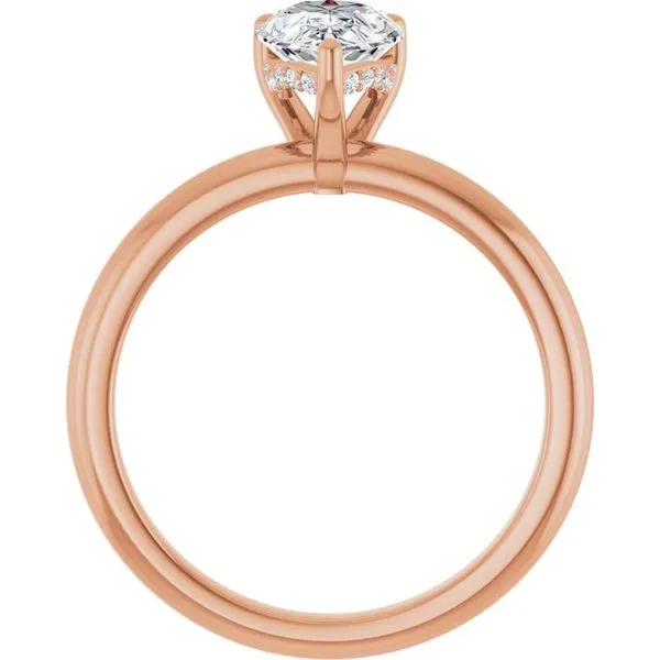 Hidden Halo-Style Engagement Ring Image 2 Raleigh Diamond Fine Jewelry Raleigh, NC