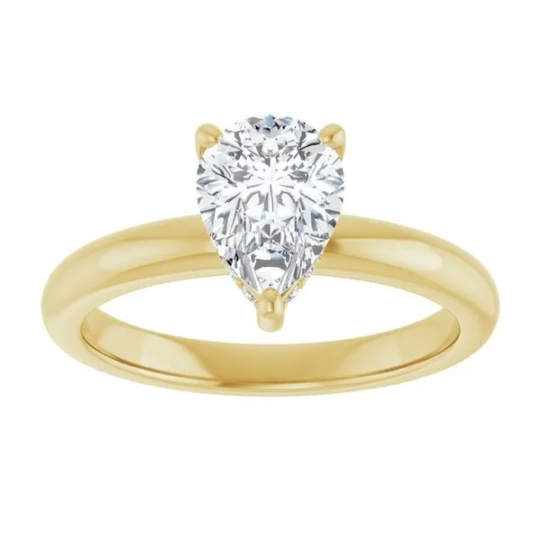 Hidden Halo-Style Engagement Ring Image 3 Dripping Diamonds Dripping Springs, TX