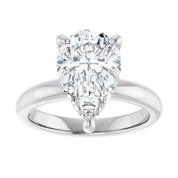 Hidden Halo-Style Engagement Ring Image 3 Raleigh Diamond Fine Jewelry Raleigh, NC