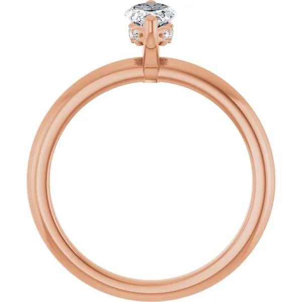 Hidden Halo-Style Engagement Ring Image 2 Raleigh Diamond Fine Jewelry Raleigh, NC