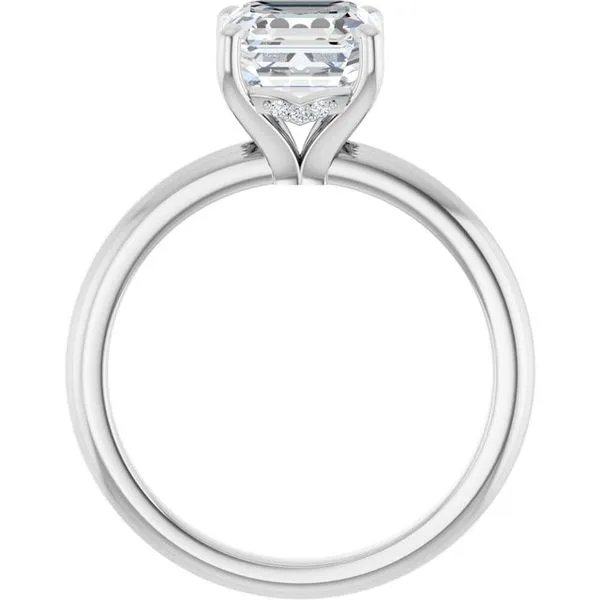 Hidden Halo-Style Engagement Ring Image 2 Raleigh Diamond Fine Jewelry Raleigh, NC