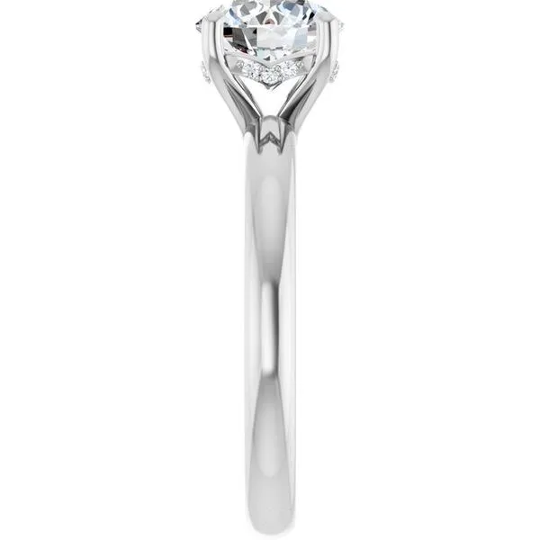 Hidden Halo-Style Engagement Ring Image 4 Dripping Diamonds Dripping Springs, TX