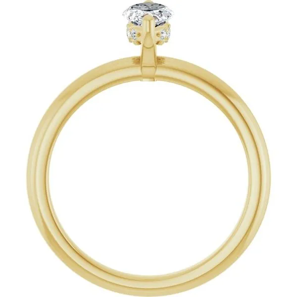 Hidden Halo-Style Engagement Ring Image 2 Dripping Diamonds Dripping Springs, TX