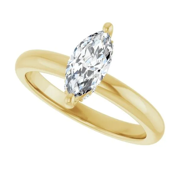 Hidden Halo-Style Engagement Ring Image 5 Dripping Diamonds Dripping Springs, TX