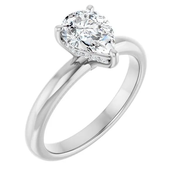 Hidden Halo-Style Engagement Ring Raleigh Diamond Fine Jewelry Raleigh, NC