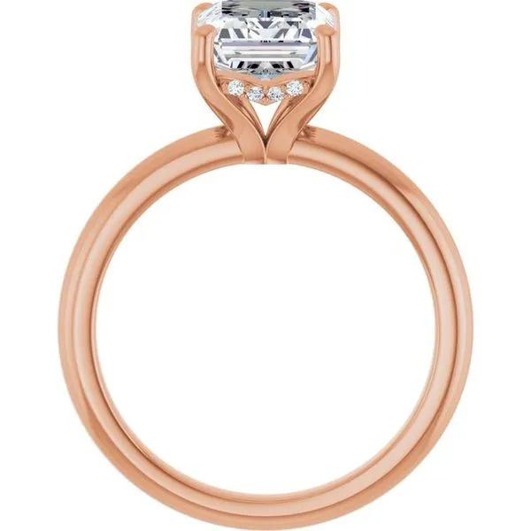 Hidden Halo-Style Engagement Ring Image 2 Raleigh Diamond Fine Jewelry Raleigh, NC