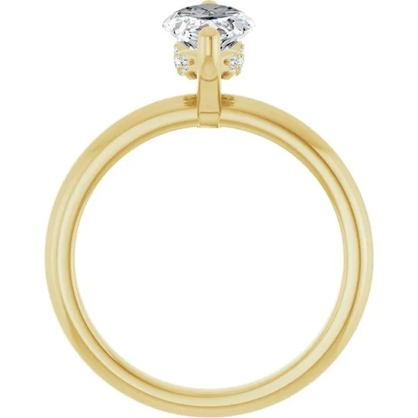 Hidden Halo-Style Engagement Ring Image 2 Raleigh Diamond Fine Jewelry Raleigh, NC