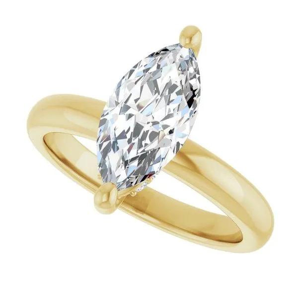 Hidden Halo-Style Engagement Ring Image 5 Dripping Diamonds Dripping Springs, TX