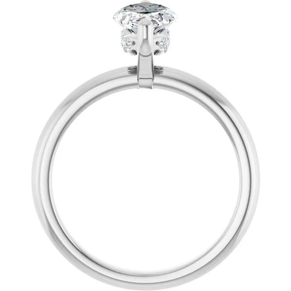 Hidden Halo-Style Engagement Ring Image 2 Raleigh Diamond Fine Jewelry Raleigh, NC