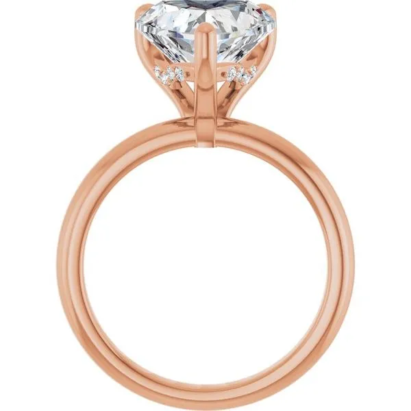 Hidden Halo-Style Engagement Ring Image 2 Raleigh Diamond Fine Jewelry Raleigh, NC