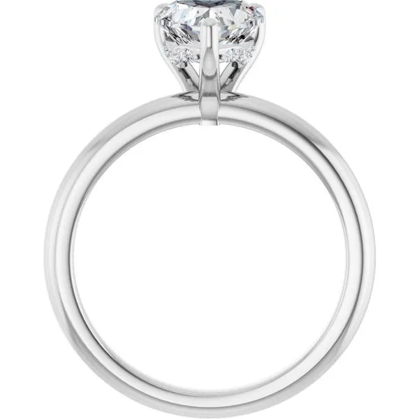 Hidden Halo-Style Engagement Ring Image 2 Raleigh Diamond Fine Jewelry Raleigh, NC