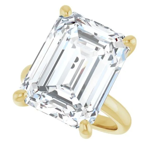 Hidden Halo-Style Engagement Ring Image 5 Raleigh Diamond Fine Jewelry Raleigh, NC