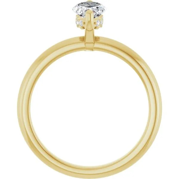 Hidden Halo-Style Engagement Ring Image 2 Raleigh Diamond Fine Jewelry Raleigh, NC