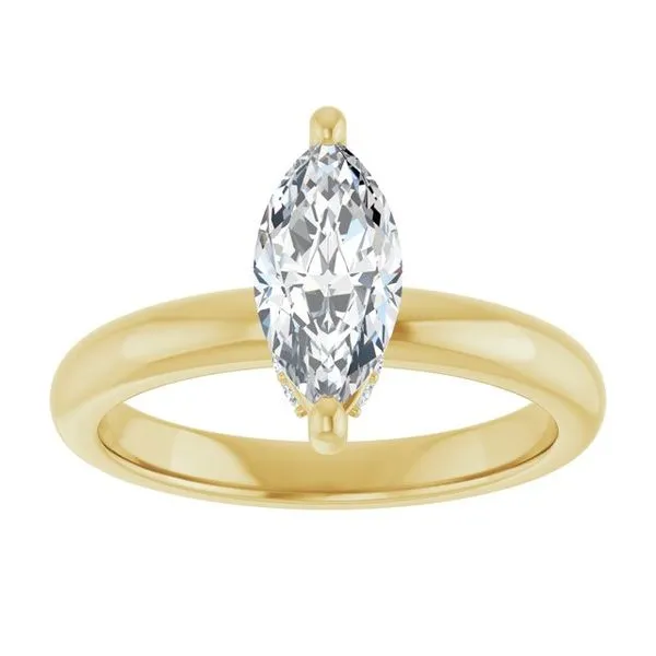 Hidden Halo-Style Engagement Ring Image 3 Raleigh Diamond Fine Jewelry Raleigh, NC