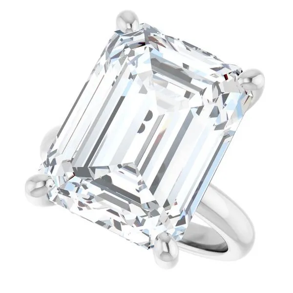 Hidden Halo-Style Engagement Ring Image 5 Raleigh Diamond Fine Jewelry Raleigh, NC