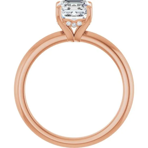 Hidden Halo-Style Engagement Ring Image 2 Raleigh Diamond Fine Jewelry Raleigh, NC