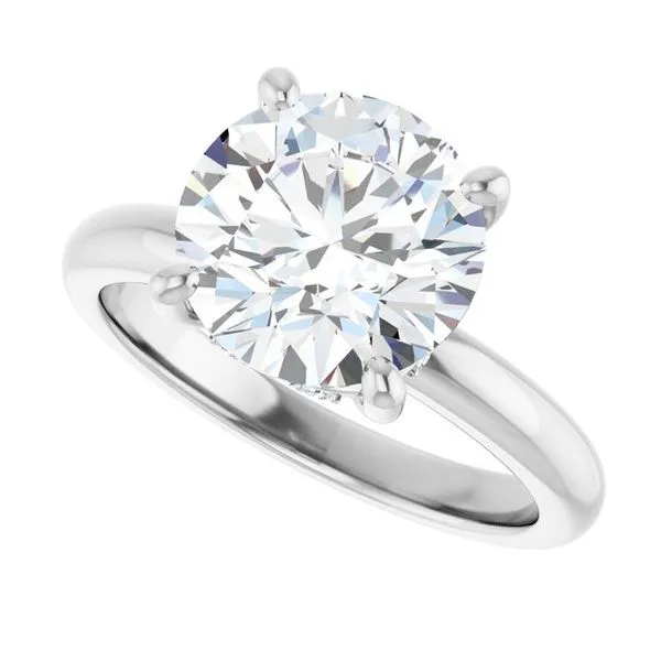 Hidden Halo-Style Engagement Ring Image 5 Raleigh Diamond Fine Jewelry Raleigh, NC