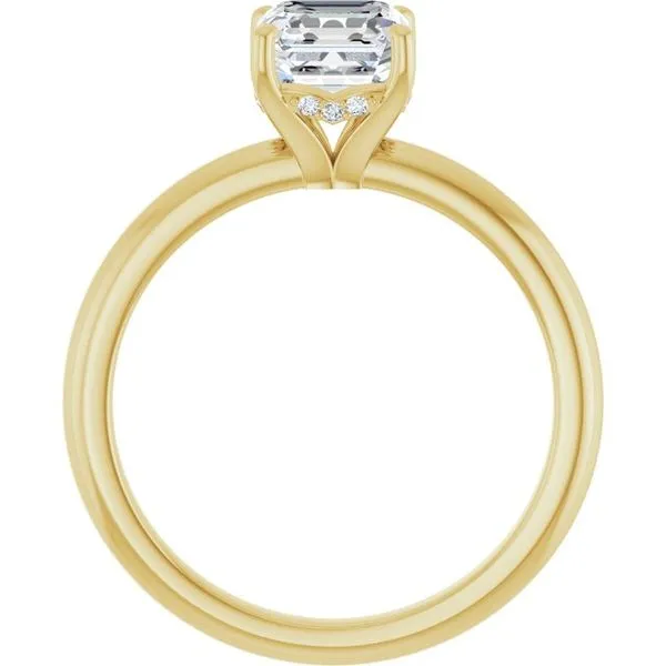 Hidden Halo-Style Engagement Ring Image 2 Dripping Diamonds Dripping Springs, TX