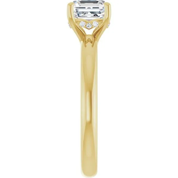 Hidden Halo-Style Engagement Ring Image 4 Dripping Diamonds Dripping Springs, TX