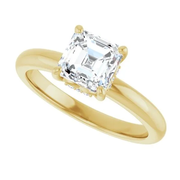 Hidden Halo-Style Engagement Ring Image 5 Dripping Diamonds Dripping Springs, TX