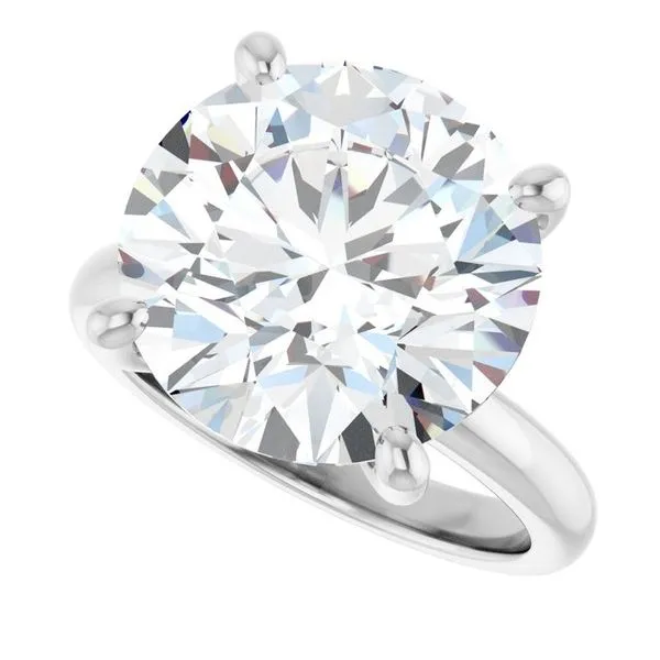 Hidden Halo-Style Engagement Ring Image 5 Raleigh Diamond Fine Jewelry Raleigh, NC