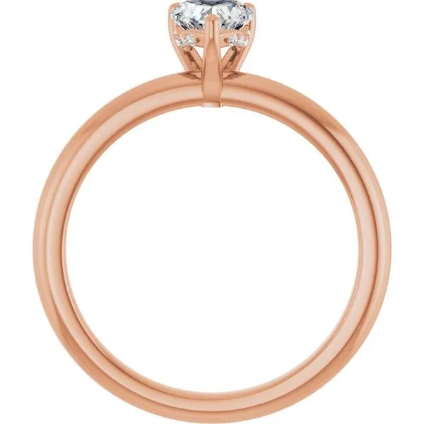 Hidden Halo-Style Engagement Ring Image 2 Raleigh Diamond Fine Jewelry Raleigh, NC