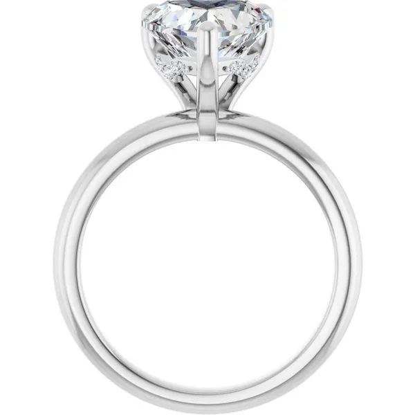 Hidden Halo-Style Engagement Ring Image 2 Raleigh Diamond Fine Jewelry Raleigh, NC