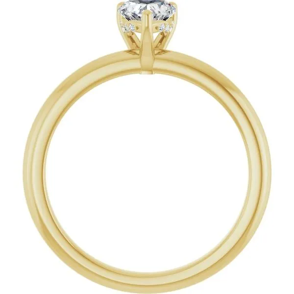 Hidden Halo-Style Engagement Ring Image 2 Raleigh Diamond Fine Jewelry Raleigh, NC