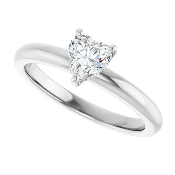 Hidden Halo-Style Engagement Ring Image 5 Raleigh Diamond Fine Jewelry Raleigh, NC