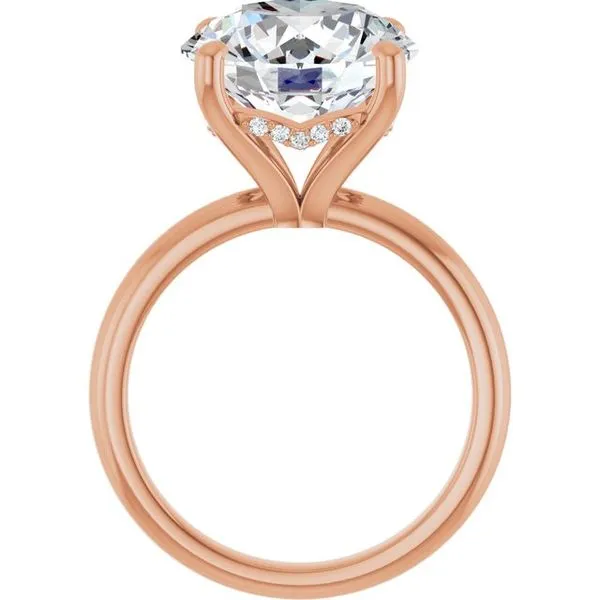 Hidden Halo-Style Engagement Ring Image 2 Raleigh Diamond Fine Jewelry Raleigh, NC