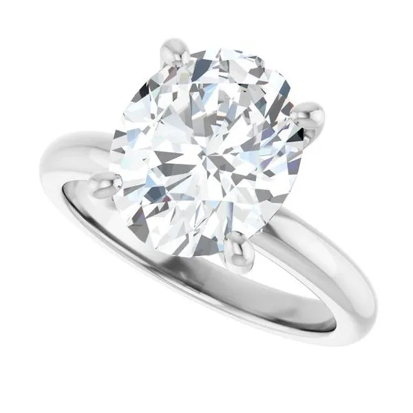 Hidden Halo-Style Engagement Ring Image 5 Raleigh Diamond Fine Jewelry Raleigh, NC