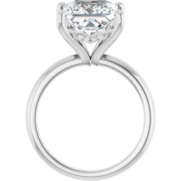 Hidden Halo-Style Engagement Ring Image 2 Raleigh Diamond Fine Jewelry Raleigh, NC