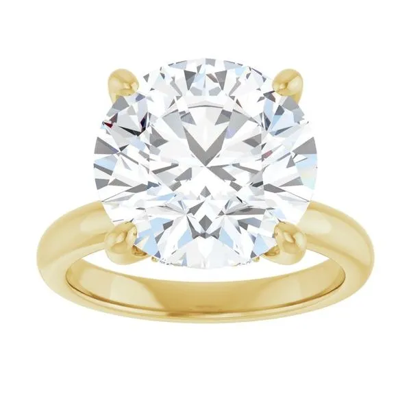 Hidden Halo-Style Engagement Ring Image 3 Dripping Diamonds Dripping Springs, TX