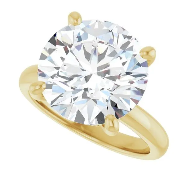 Hidden Halo-Style Engagement Ring Image 5 Raleigh Diamond Fine Jewelry Raleigh, NC