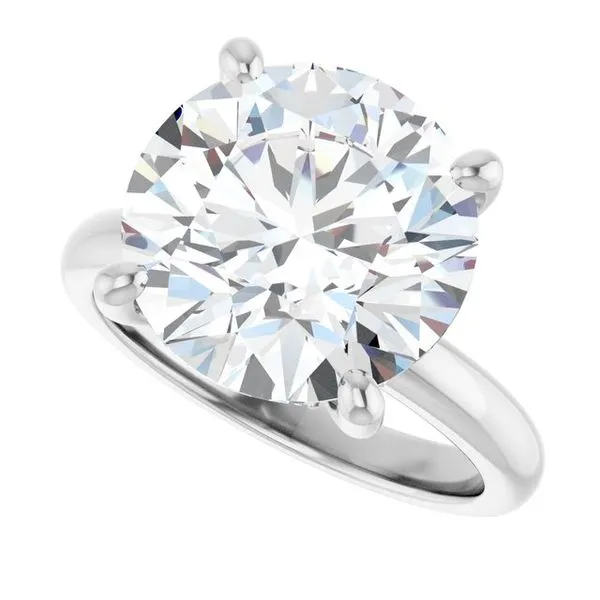 Hidden Halo-Style Engagement Ring Image 5 Raleigh Diamond Fine Jewelry Raleigh, NC