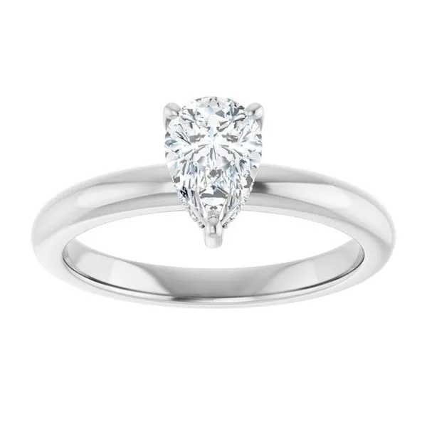 Hidden Halo-Style Engagement Ring Image 3 Raleigh Diamond Fine Jewelry Raleigh, NC