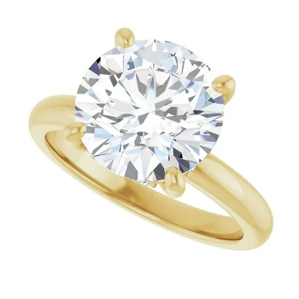 Hidden Halo-Style Engagement Ring Image 5 Raleigh Diamond Fine Jewelry Raleigh, NC