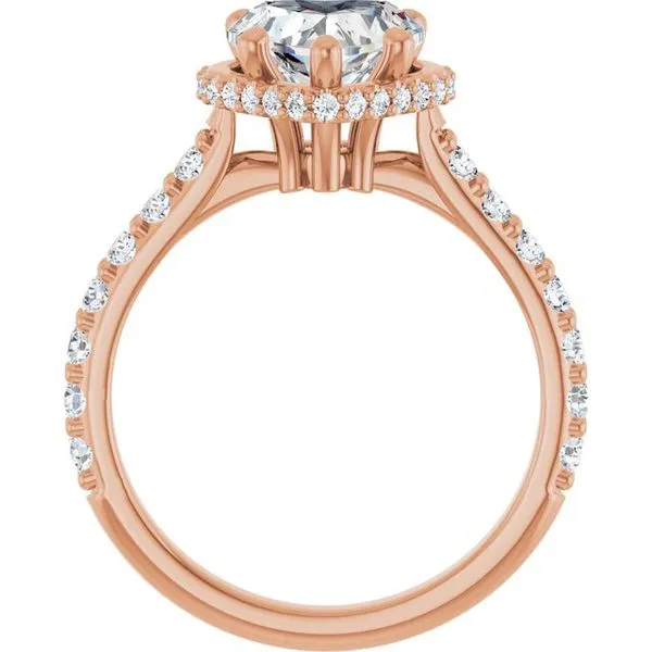 Hidden Halo-Style Engagement Ring Image 2 Natale Jewelers Sewell, NJ