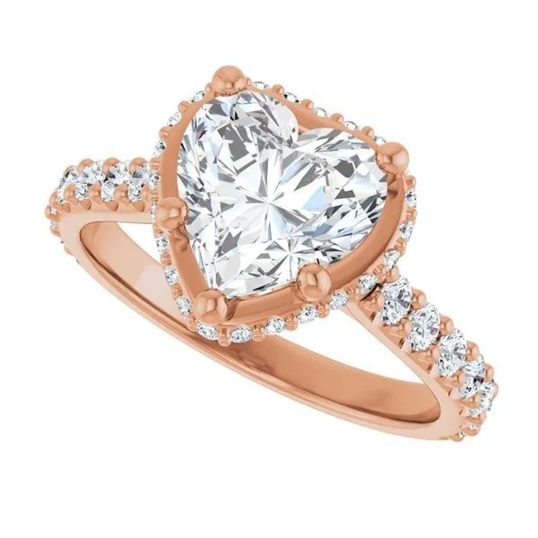 Hidden Halo-Style Engagement Ring Image 5 Jimmy Smith Jewelers Decatur, AL