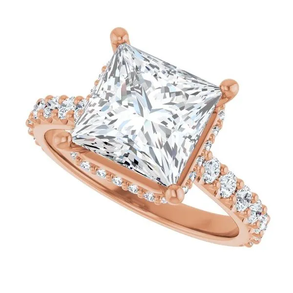 Hidden Halo-Style Engagement Ring Image 5 Mark Jewellers La Crosse, WI