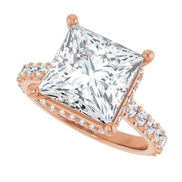 Hidden Halo-Style Engagement Ring Image 5 Natale Jewelers Sewell, NJ