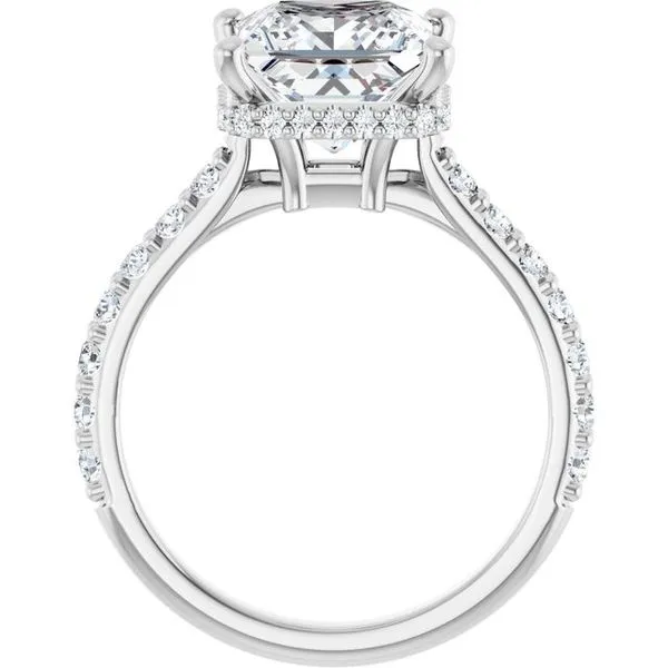 Hidden Halo-Style Engagement Ring Image 2 Mark Jewellers La Crosse, WI