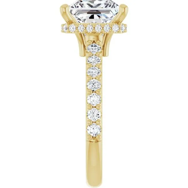 Hidden Halo-Style Engagement Ring Image 4 Arezzo Jewelers Elmwood Park, IL