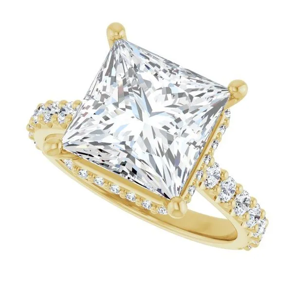 Hidden Halo-Style Engagement Ring Image 5 Mark Jewellers La Crosse, WI