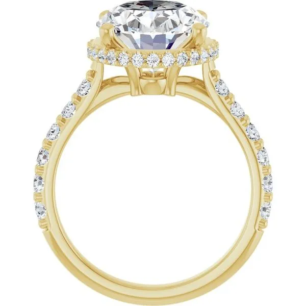 Hidden Halo-Style Engagement Ring Image 2 Mark Jewellers La Crosse, WI