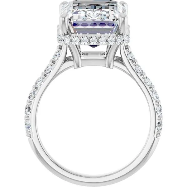 Hidden Halo-Style Engagement Ring Image 2 Mark Jewellers La Crosse, WI