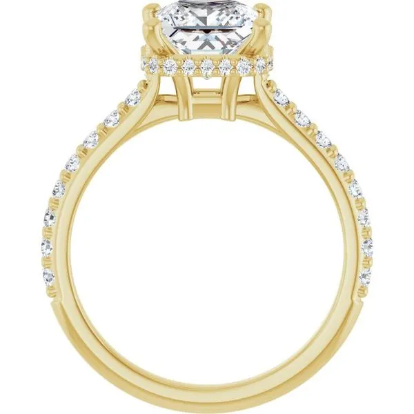 Hidden Halo-Style Engagement Ring Image 2 Morin Jewelers Southbridge, MA