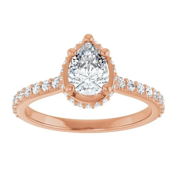 Hidden Halo-Style Engagement Ring Image 3 Natale Jewelers Sewell, NJ